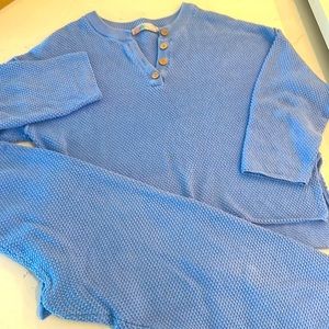 Free People Hailee Set- Sky blue